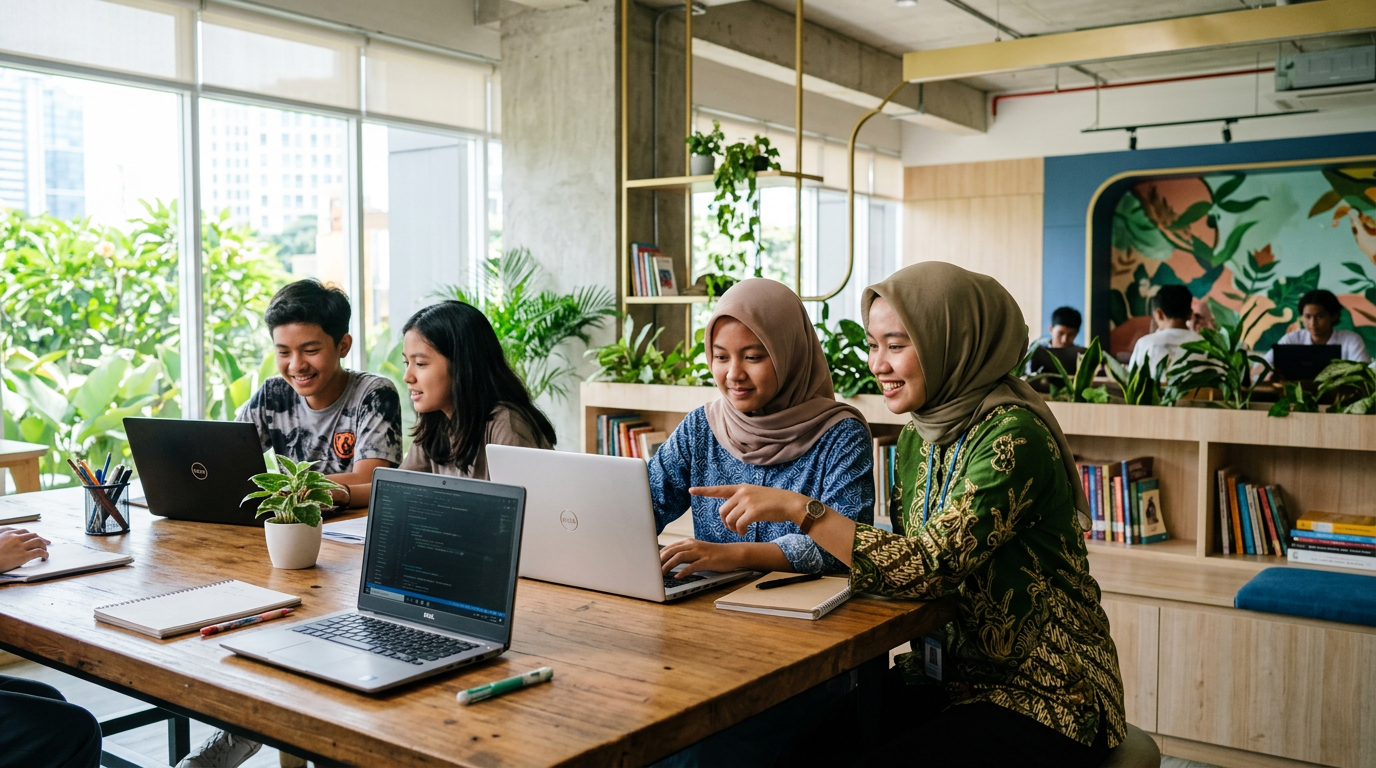 Pendampingan pendidikan anak yatim oleh LIVE SDY 3D
